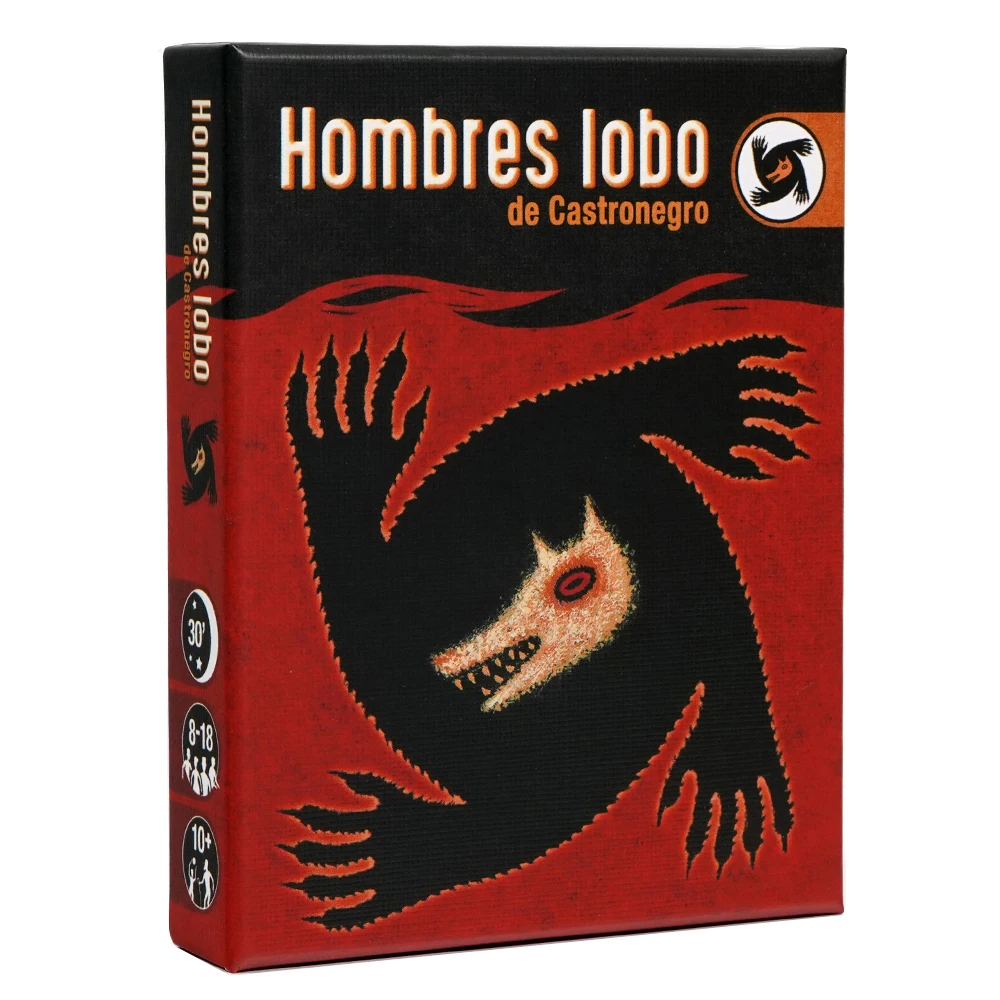 Party Games App - 늑대인간 카드 종이 가이드북이 포함된 24개