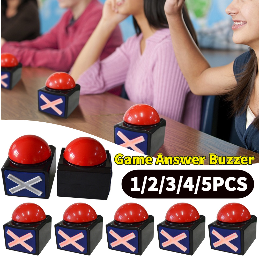 Party Games Quiz For Adults - 1-5개 게임 답변 버튼 알람 버튼